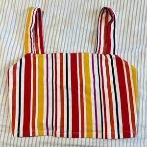 Forever 21 striped tank top